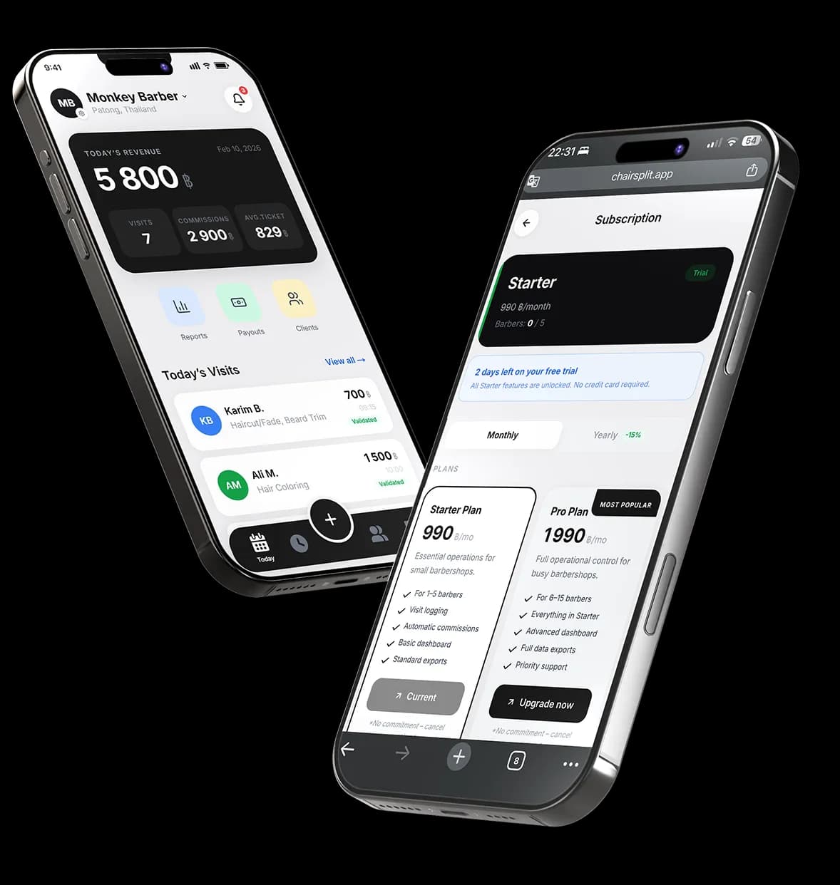Un système de rôles, pas une interface unique.